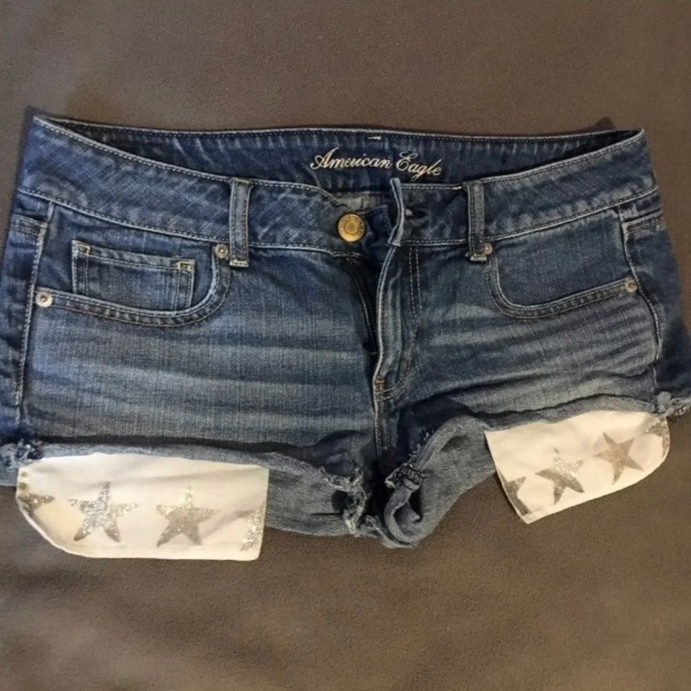 American Eagle Star Shorts